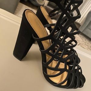 Express strappy heels